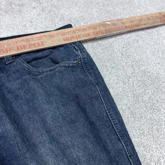 Michael Brandon Jeans Blue Straight Pockets Men’s Size 36x30 - Picture 3 of 12